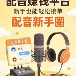 适合新手快速练手，配音挣钱副业变主力不是梦